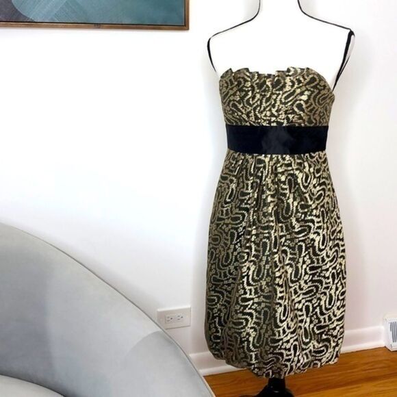 Kay Unger Cocktail Evening Strapless Lace Dress, 6 - Picture 1 of 10